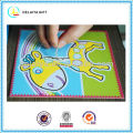 Sand art/sand sticker as educational toy for kids